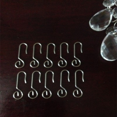 Bag Of 100 Chandelier Vintage Pins Lamp Parts Crystal Glass Clasps Beads Pins   322099692407